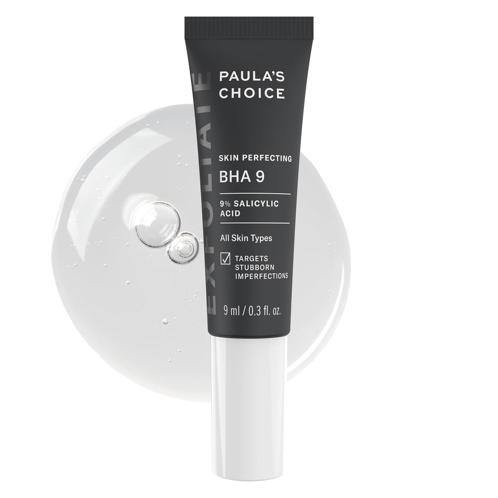 Paula's Choice front packaging showing compact 0.3 fl oz tube and brand clarity, perfect for travel