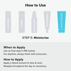 Paula's Choice label close-up highlighting niacinamide, ceramides, antioxidants
