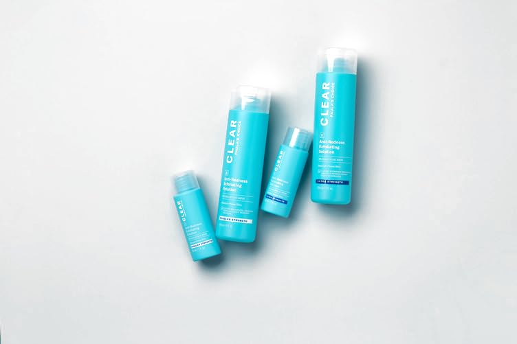 Paula's Choice product on bathroom counter in routine, conveys daily regimen benefit