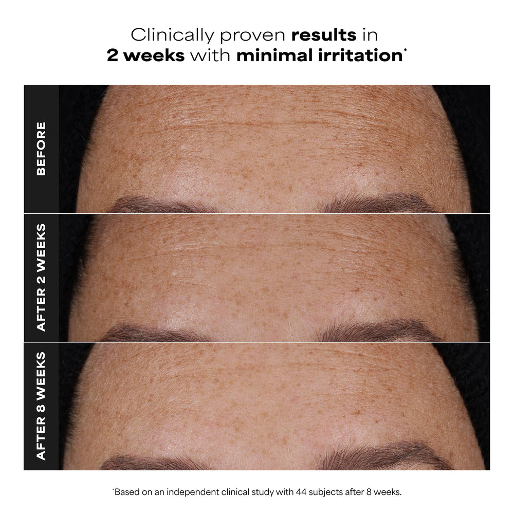 Paula's Choice texture drop close-up, silky serum demonstrating smooth absorption