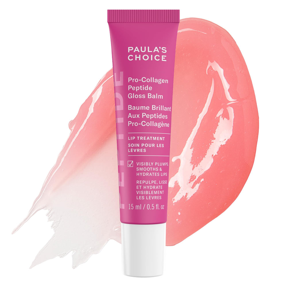 Paula's Choice front packaging showing compact gloss tube and branding