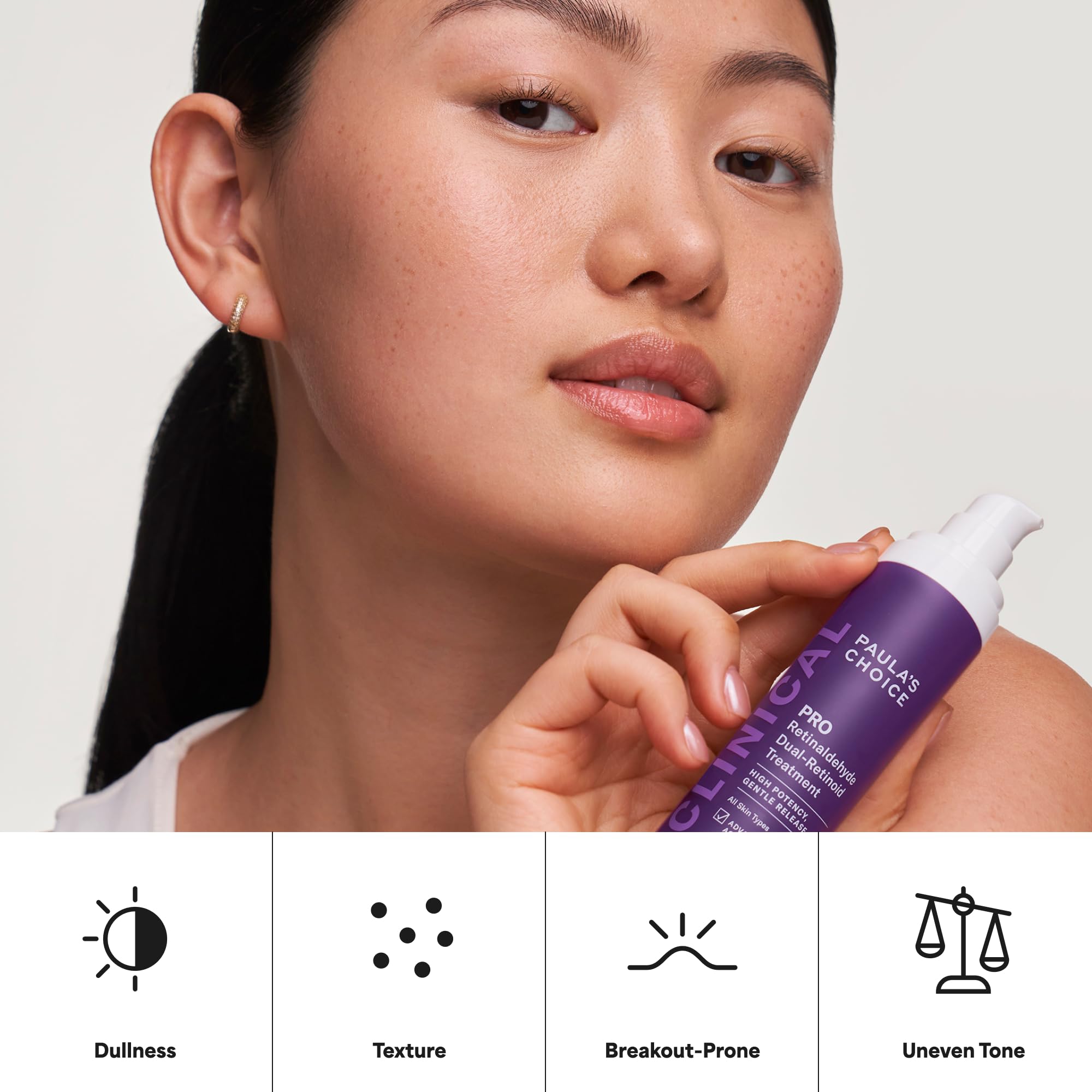 Paula's Choice product with research notes, communicates clinically tested formulation