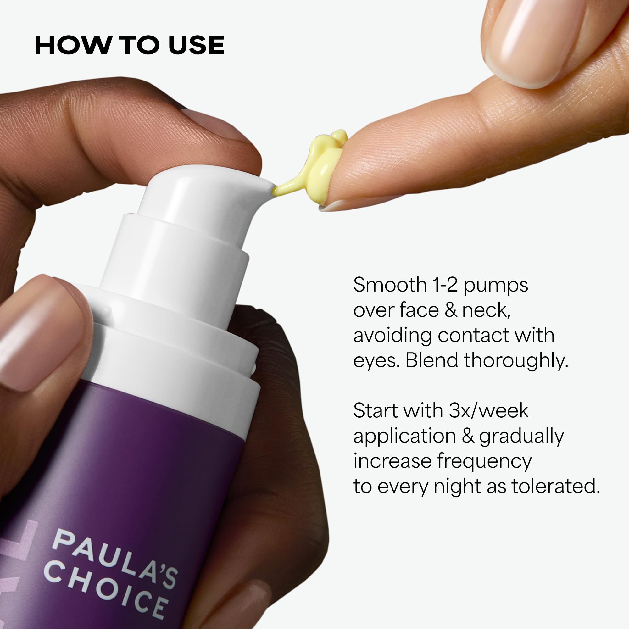 Paula's Choice serum in a bathroom routine setting, shows everyday usability