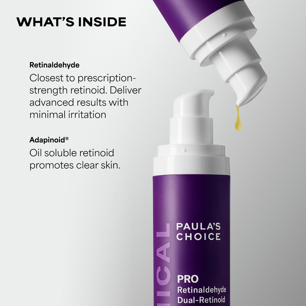 Paula's Choice next to moisturizer and sunscreen, emphasizes layered routine benefit