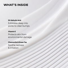 Paula's Choice close-up of lightweight lotion texture highlighting quick absorption