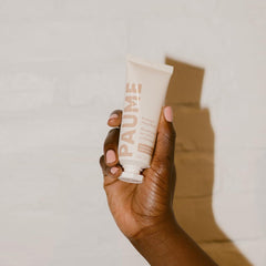 PAUME hand balm applied on hands demonstrating quick hydration and comfortable feel