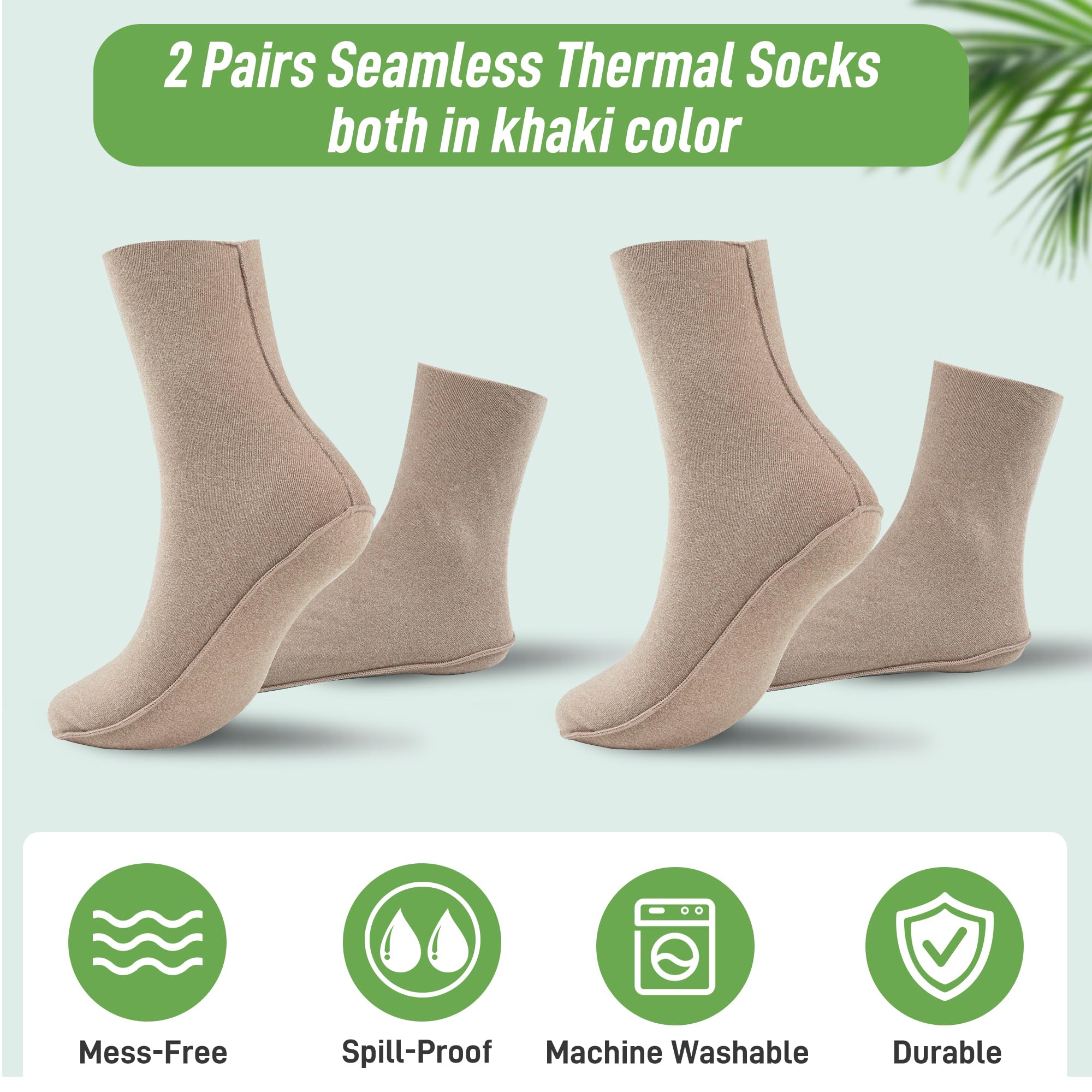 Paw Legend foot wrap in use holding a castor oil pack for secure placement benefit