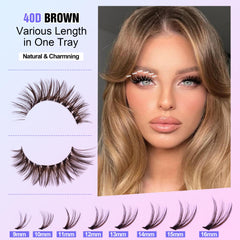 Pawotence lash bond and seal bottle with applicator illustrating secure adhesion benefit