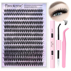 Pawotence front packaging showing complete lash kit and components for convenience