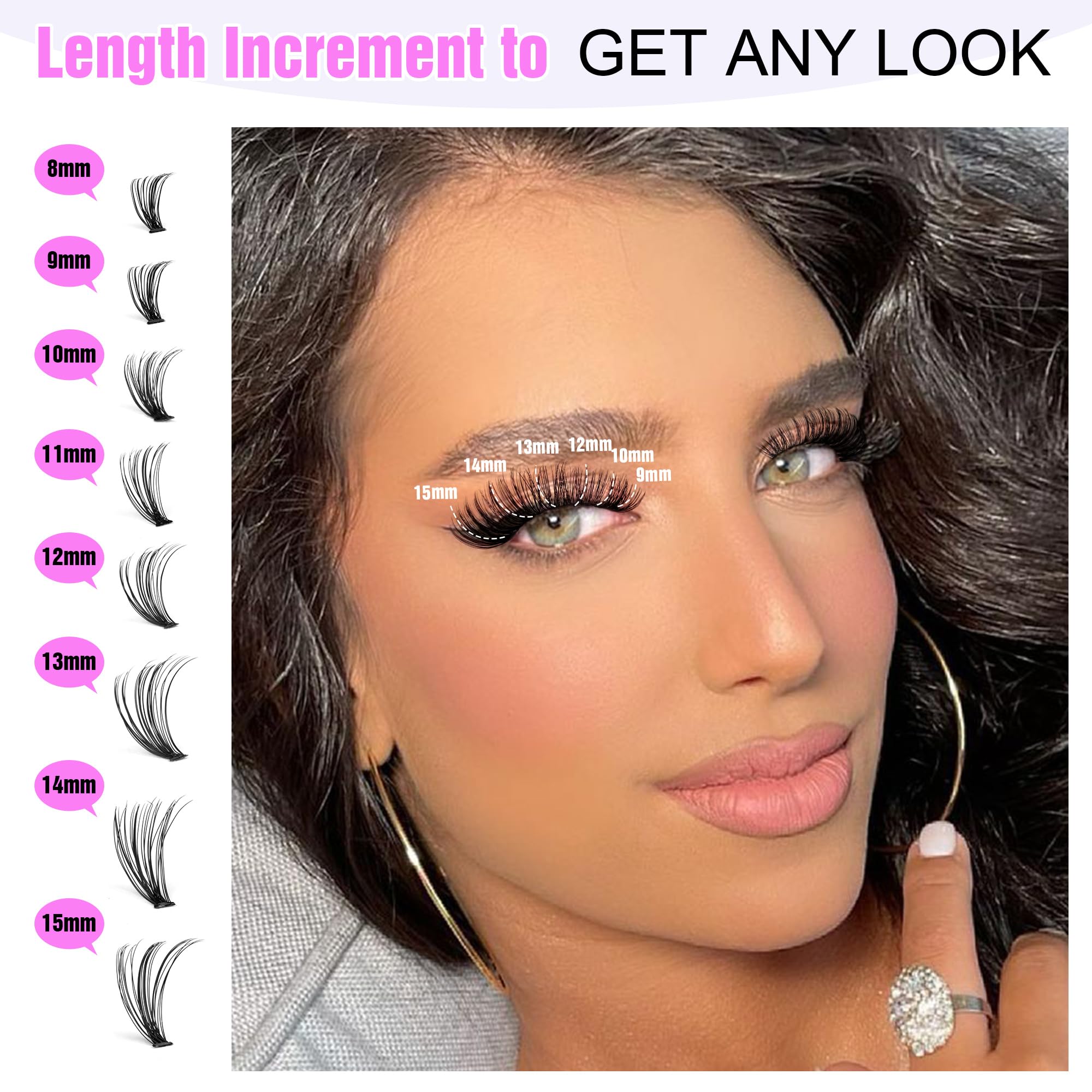 Pawotence tweezers and lash bond for precise placement