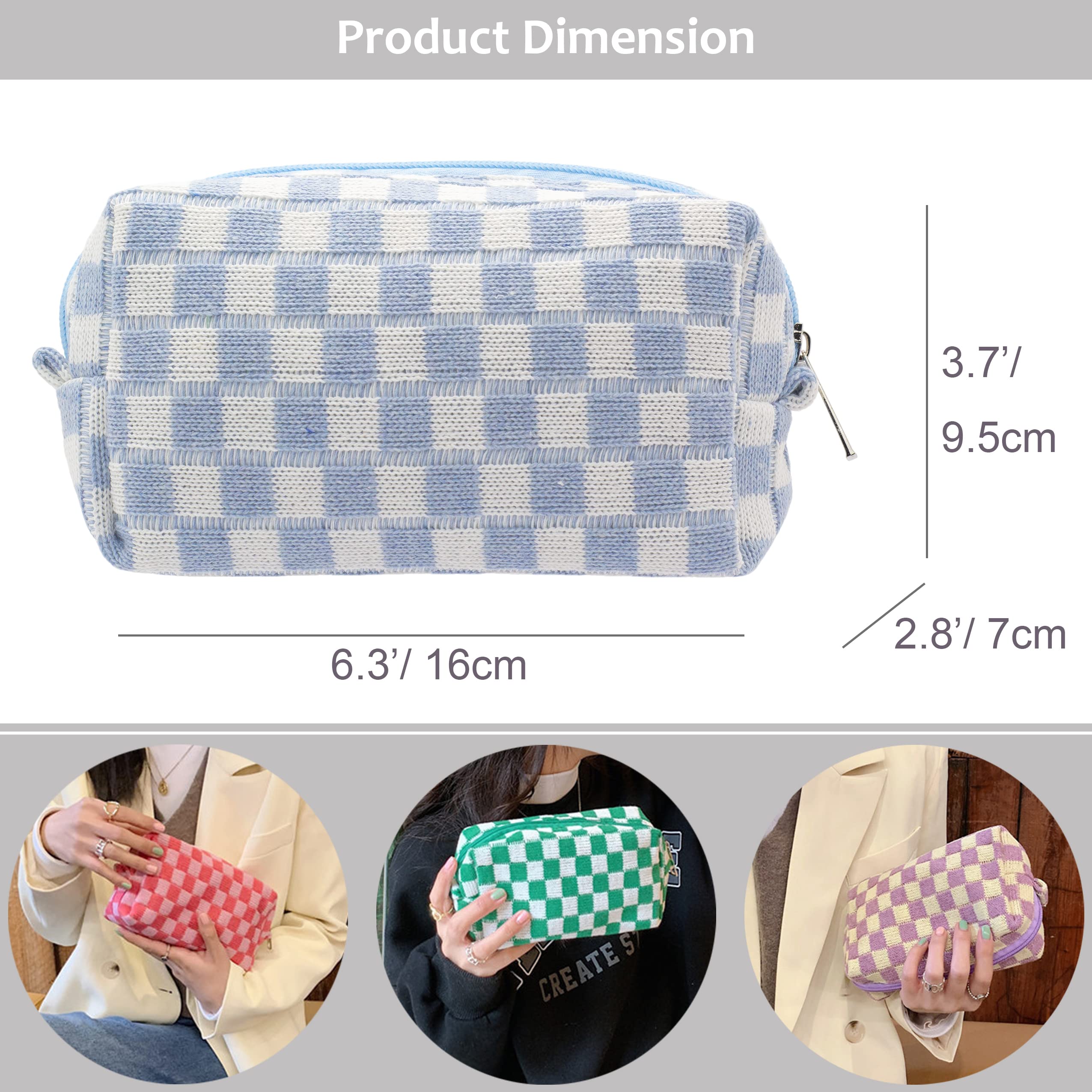 PAZIMIIK pouch next to smartphone showing scale and purse-friendly size advantage