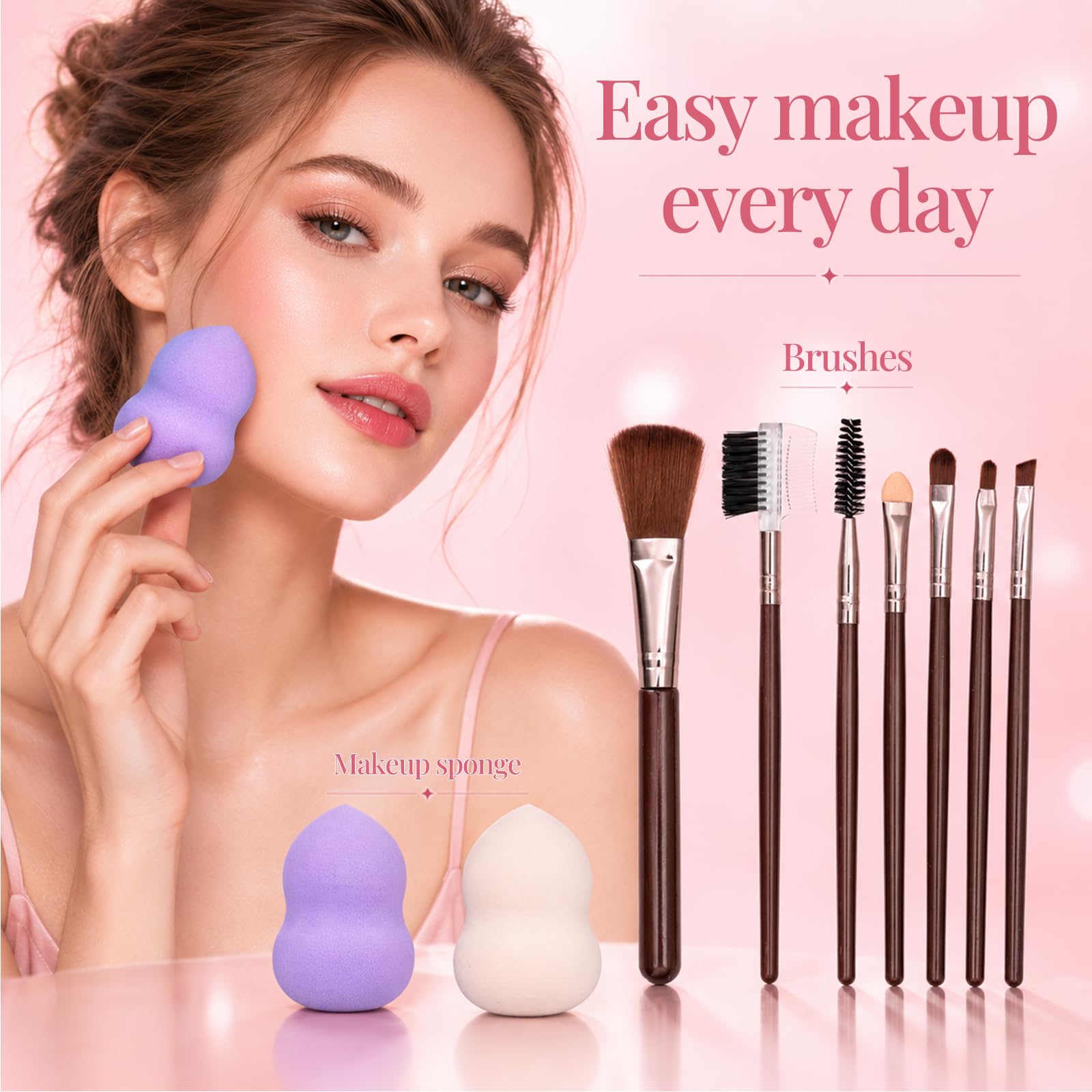 Pbutesf lifestyle worn look model wearing kit results for polished everyday benefit