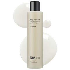 PCA SKIN front packaging showing cleanser and brand, communicates product recognition