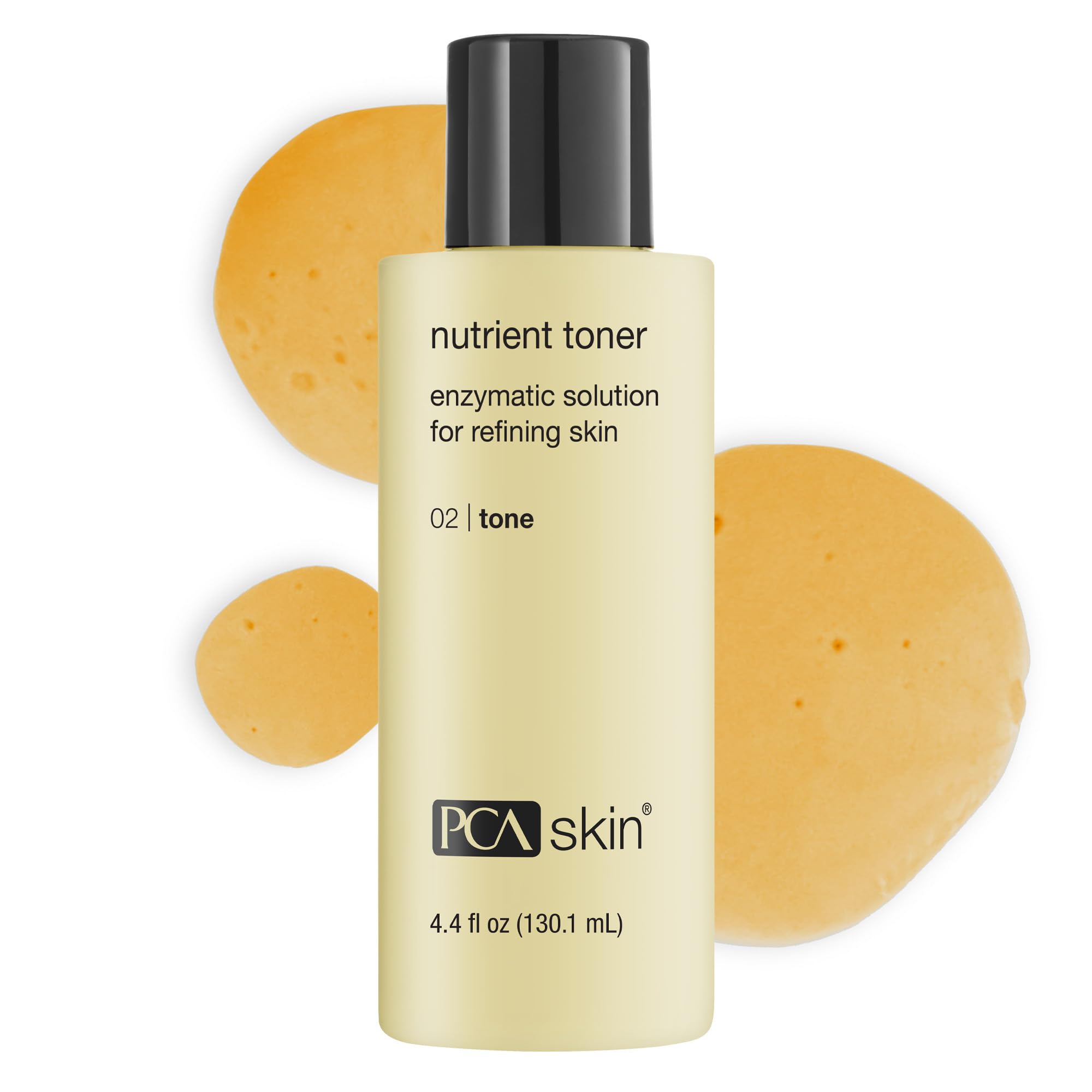 PCA SKIN bottle front view showing clean packaging and brightening benefit