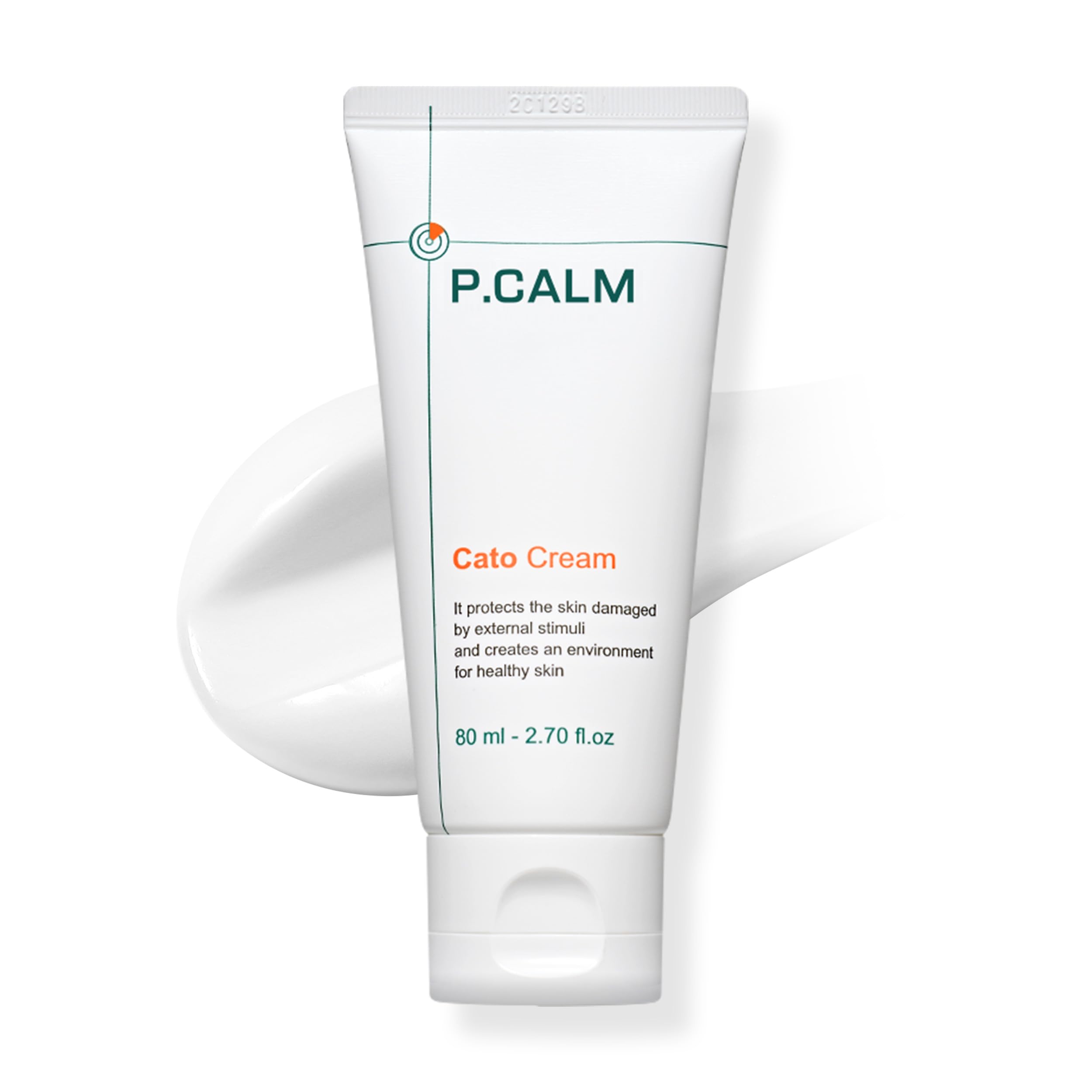 P.CALM front jar view showing compact 80ml packaging and clean branding