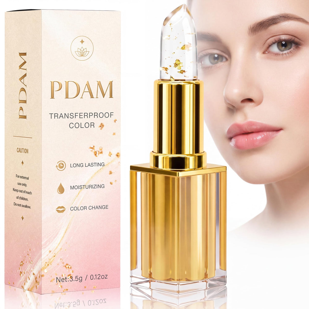 PDAM Kivora front packaging showing sleek tube and brand
