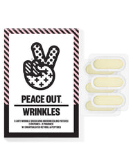 PEACE OUT front packaging showing patch box and benefits