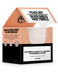 PEACE OUT front packaging showing 30-count towels and clean design for convenience
