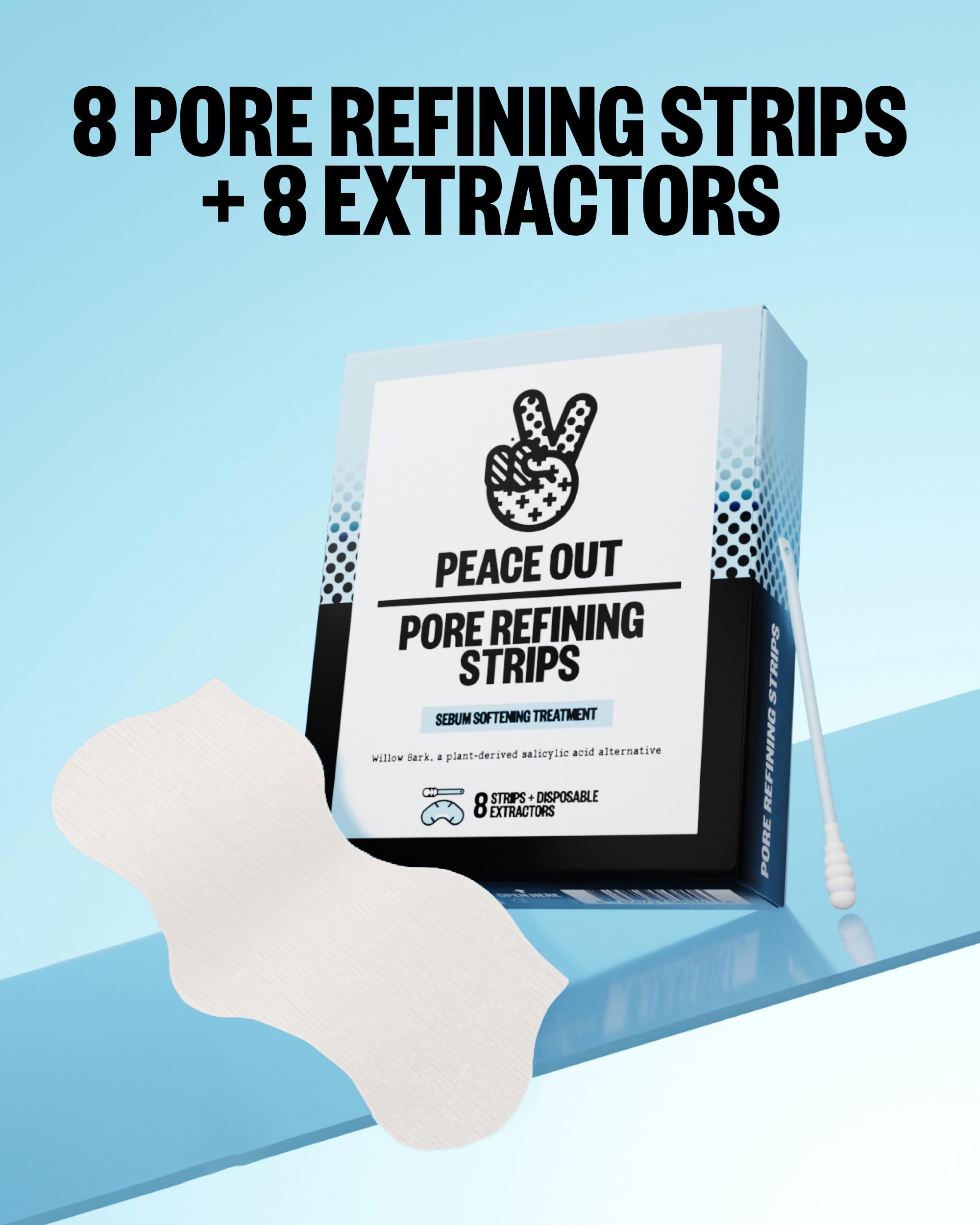 PEACE OUT willow bark ingredient visual emphasizing plant-derived benefit