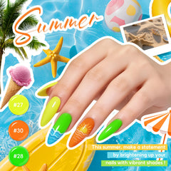 PEACECOLOR glossy top coat bottle and shiny nail sample providing long-lasting shine