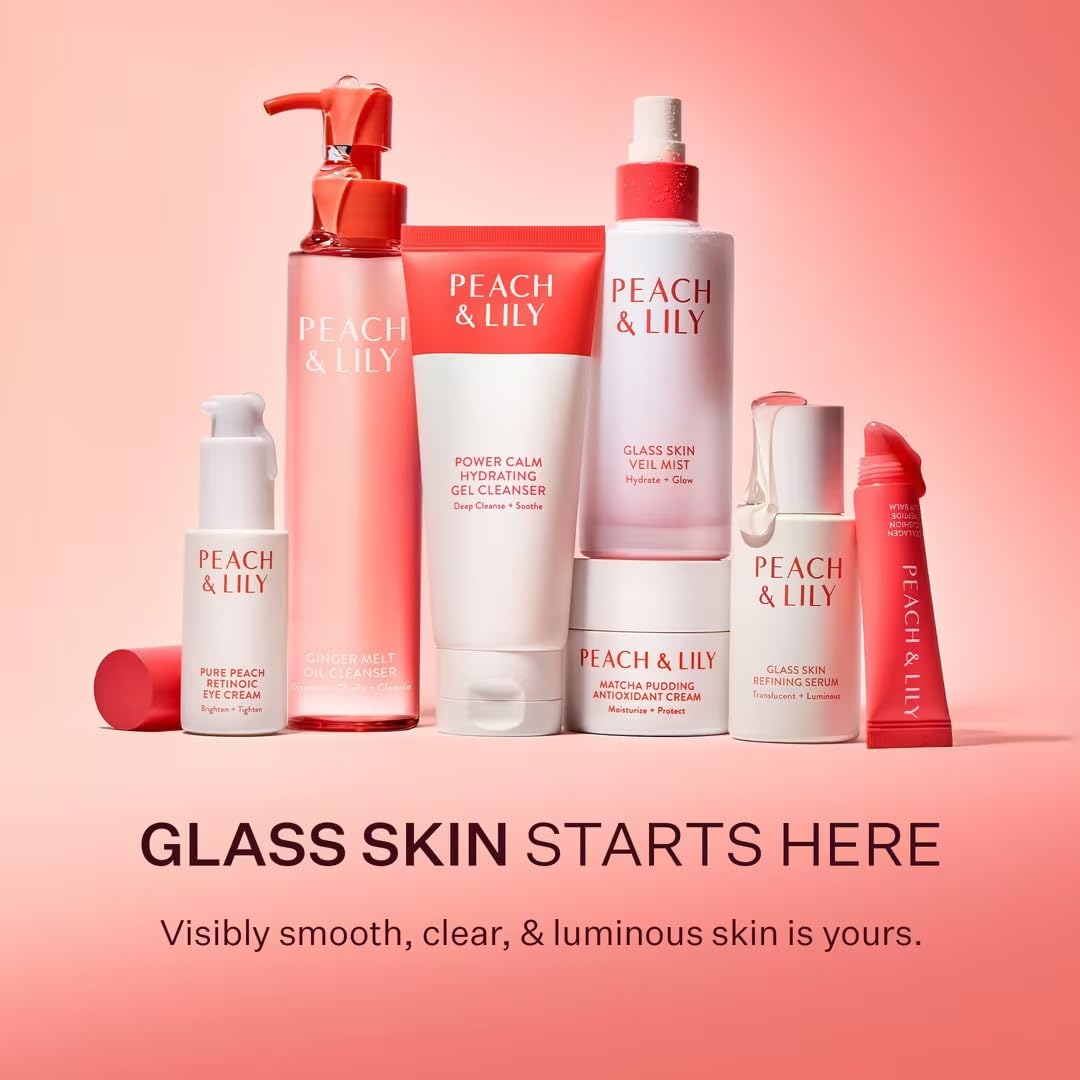 Peach & Lily lifestyle use in bathroom supporting nightly routine