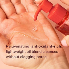 Peach & Lily pump detail for easy controlled product dispensing