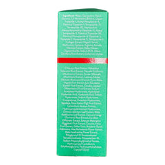 Peach & Lily ingredient label highlighting copper peptide concentration and benefits