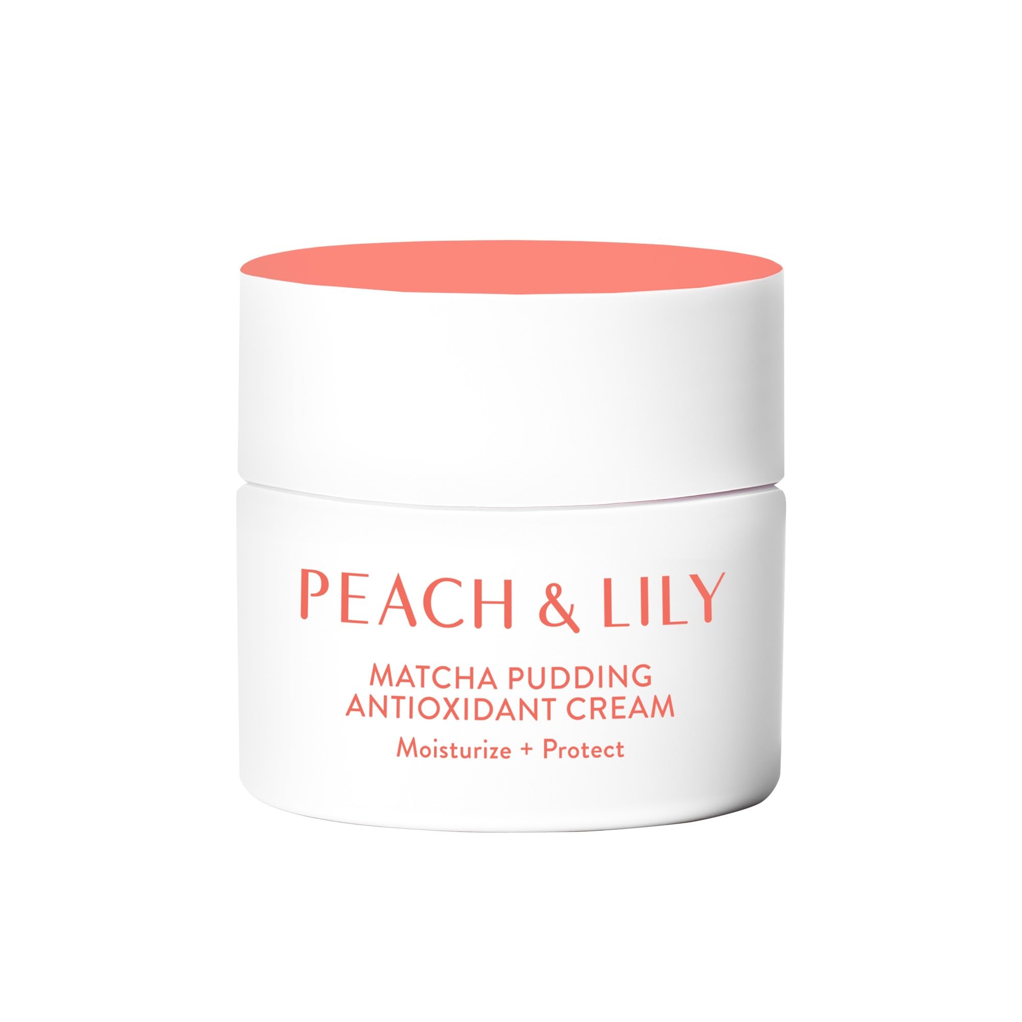 Peach & Lily front jar view showing label and clean design for shelf appeal