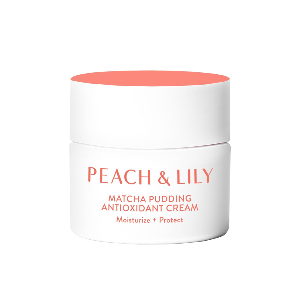 Peach & Lily front jar view showing label and clean design for shelf appeal