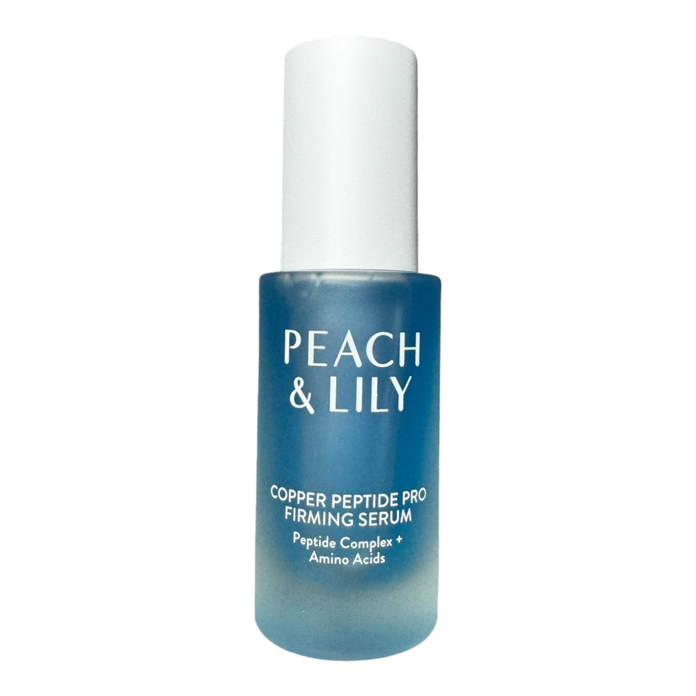 Peach & Lily pump closeup demonstrating easy dispense and controlled application
