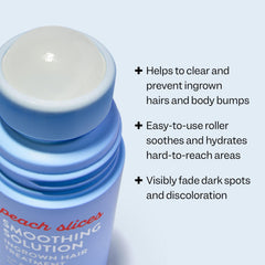 Peach Slices 360 roller close-up highlighting applicator for precise treatment