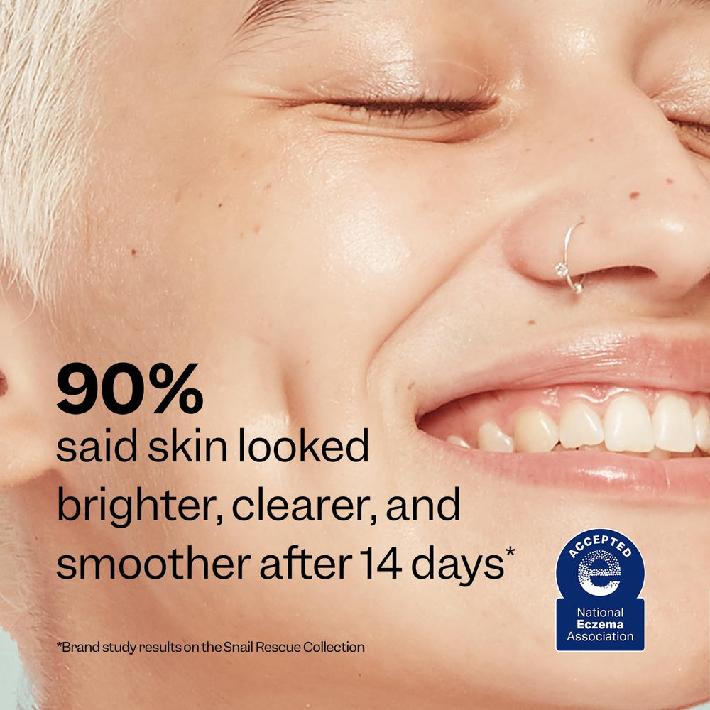 Peach Slices serum on hand illustrating lightweight, fast absorption