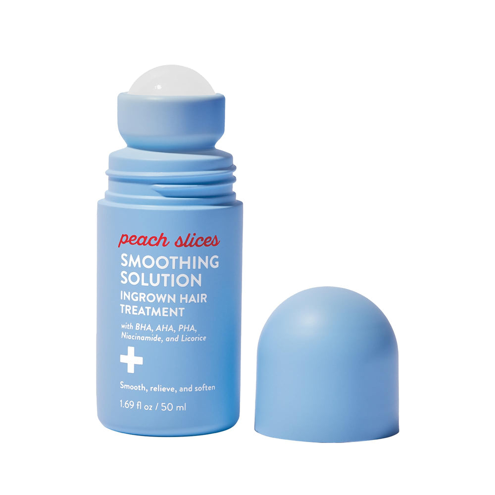 Peach Slices front packaging showing bottle and label, clear dosing benefit