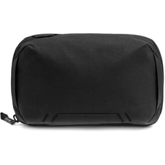Peak Design tech pouch front view showing structured weatherproof shell and zipper protection