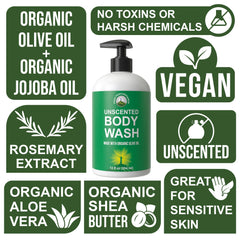 Peak Performance label close-up highlighting organic ingredients and vegan seal