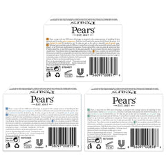 Pears amber translucent bar close-up highlighting smooth texture