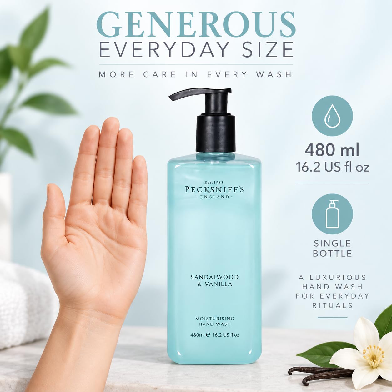 Pecksniff's creamy lather close-up showing texture and hydrating foam that helps keep skin soft