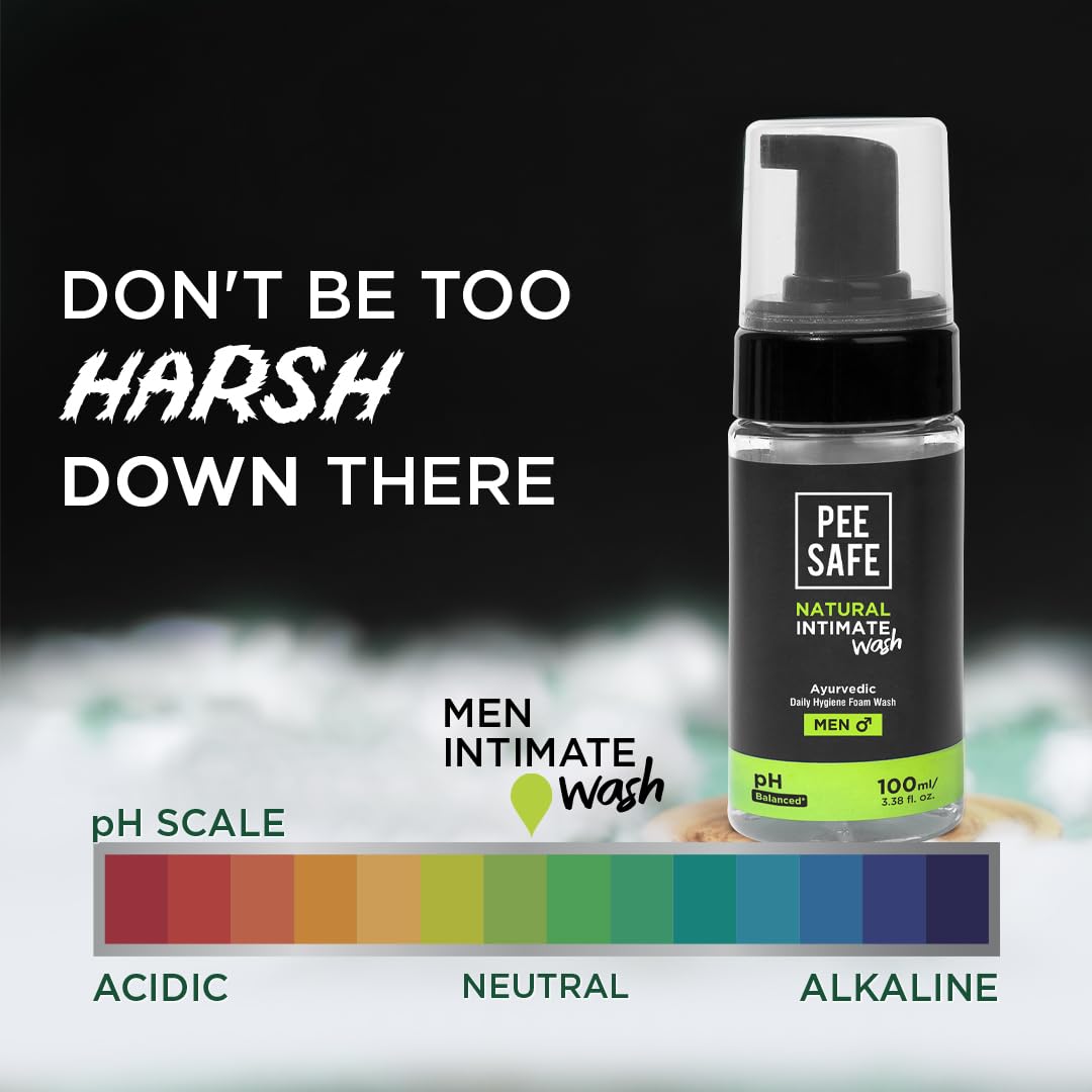 Pee Safe size comparison with hand demonstrating bottle scale