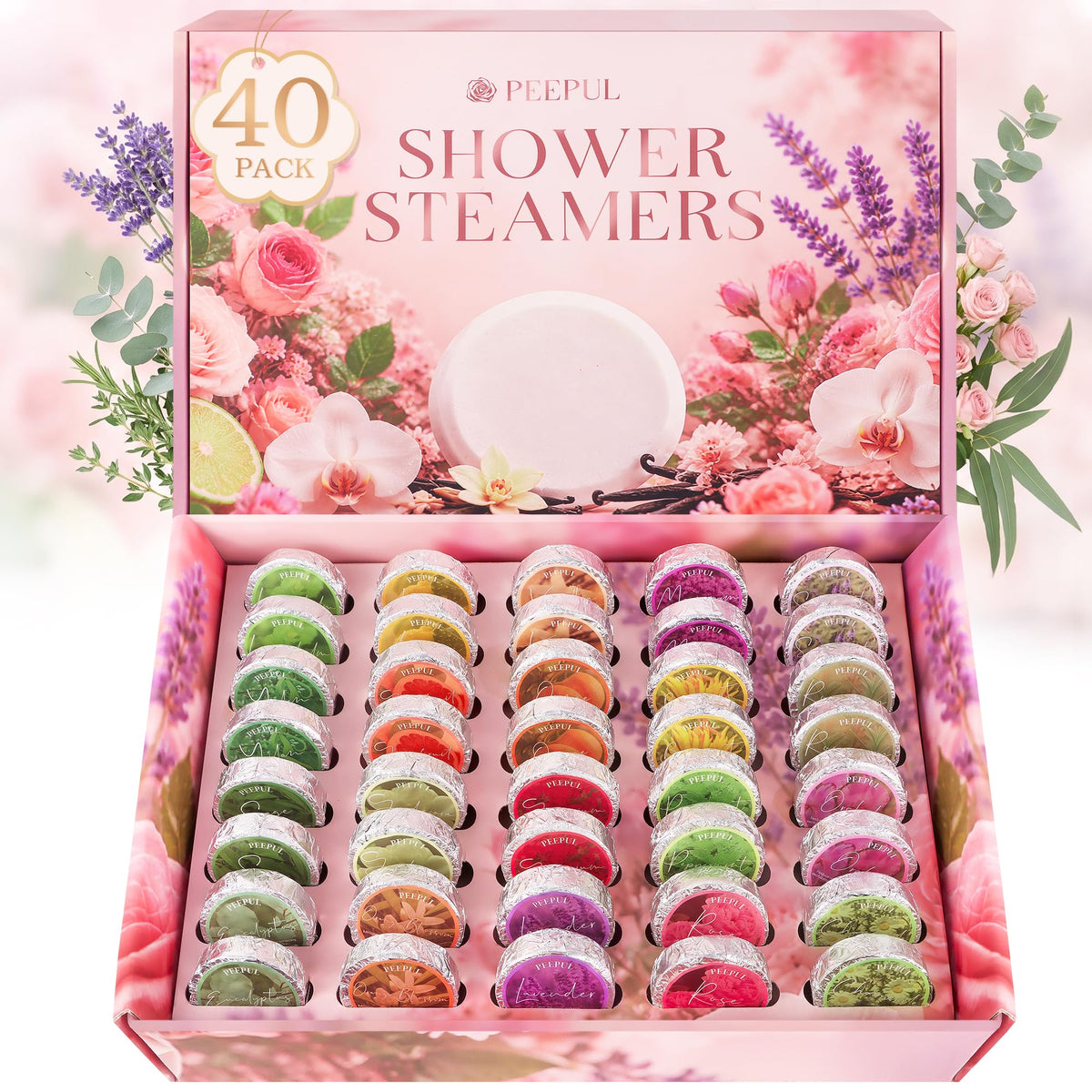 peepul front packaging showing 40-pack and clear gifting benefit