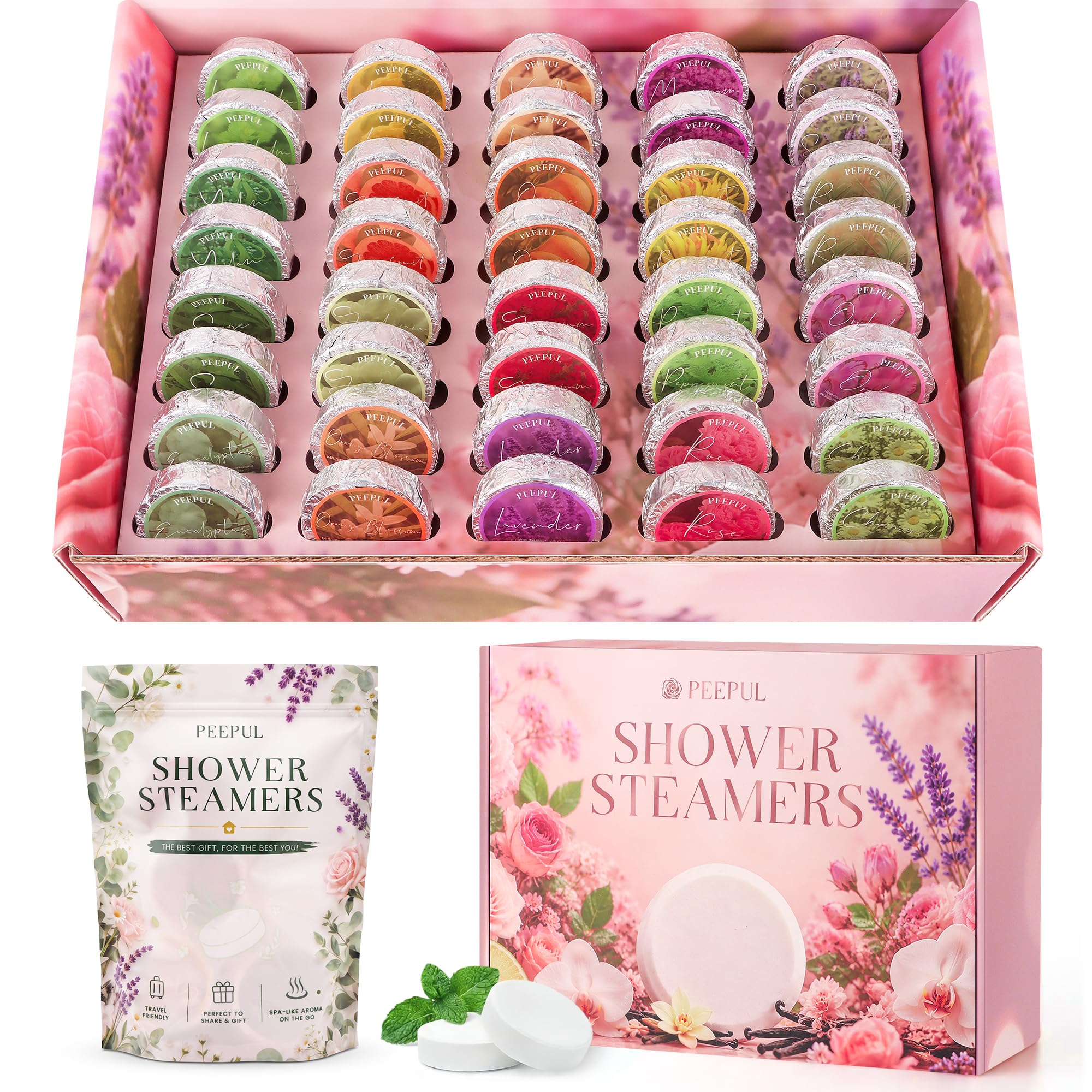peepul lifestyle bathroom scene showing calming aromatherapy mood