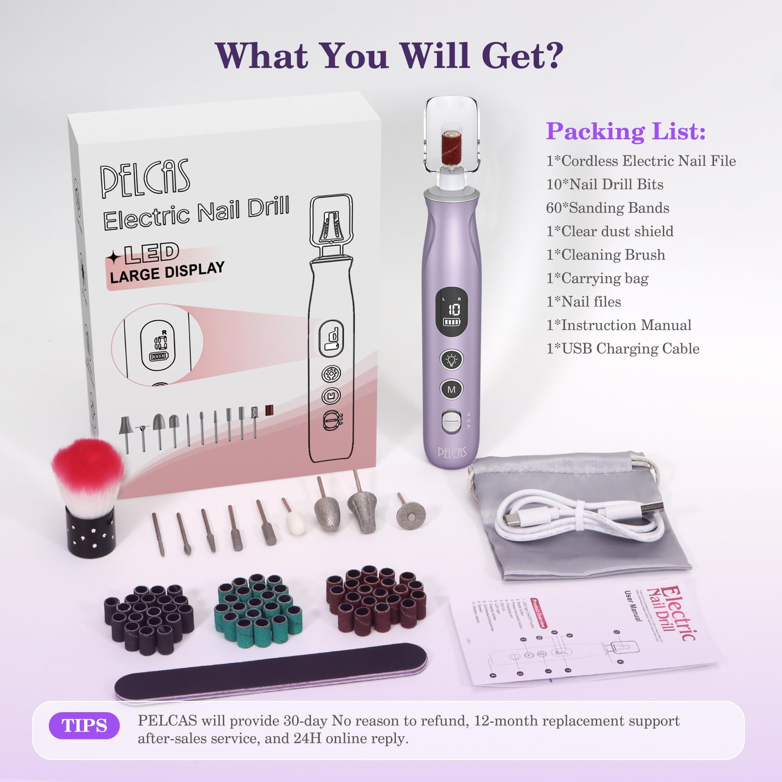 PELCAS carrying bag and compact packaging enable easy travel