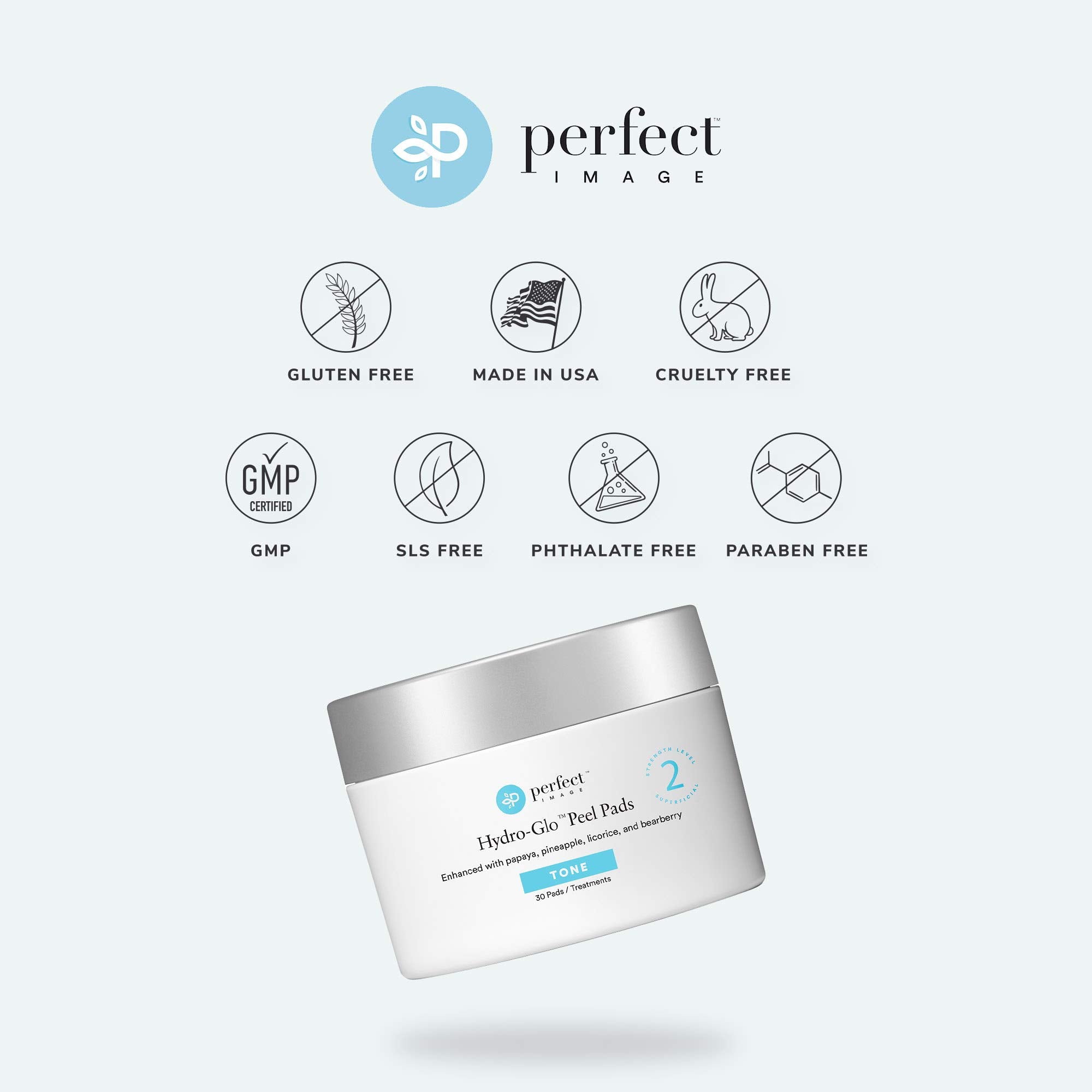Perfect Image nighttime routine scene showing calming application