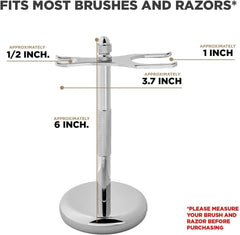 Perfecto brush mounted closeup demonstrating upright air-drying benefit