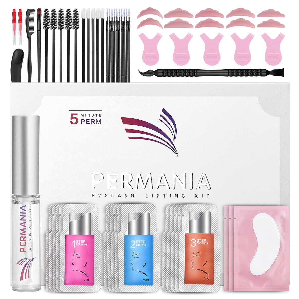 PERMANIA front packaging showing kit and sachets for hygienic lifts