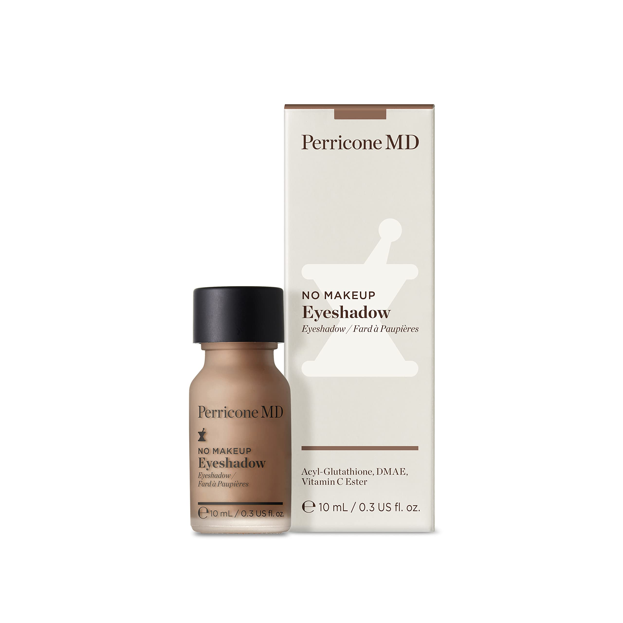 Perricone MD wand applying liquid eyeshadow demonstrating precise control