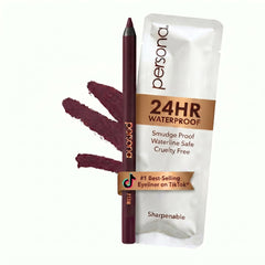 PERSONA plum eyeliner front packaging showing product name and shade benefit