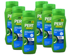 Pert pack front view showing six Classic Clean bottles and benefit of convenience