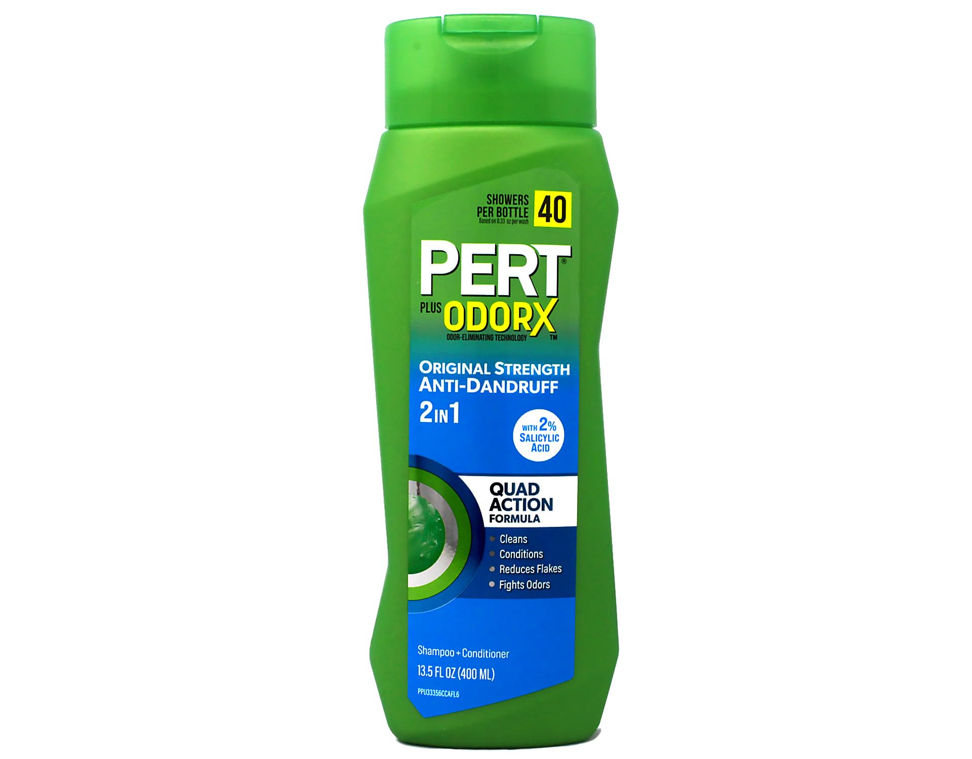 Pert bottle held in hand for size comparison and travel convenience