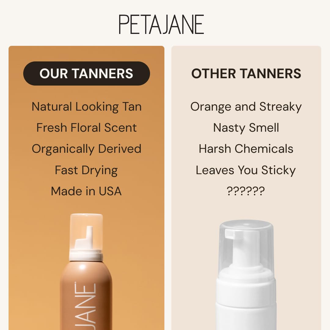 Peta Jane 7 oz bottle size comparison for scale and travel-friendly convenience