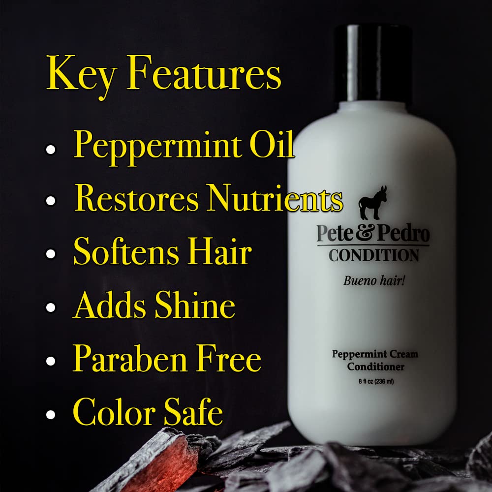 Pete & Pedro close-up label view highlighting ingredients and color-safe claim